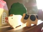 木漏れ日のわが家で。